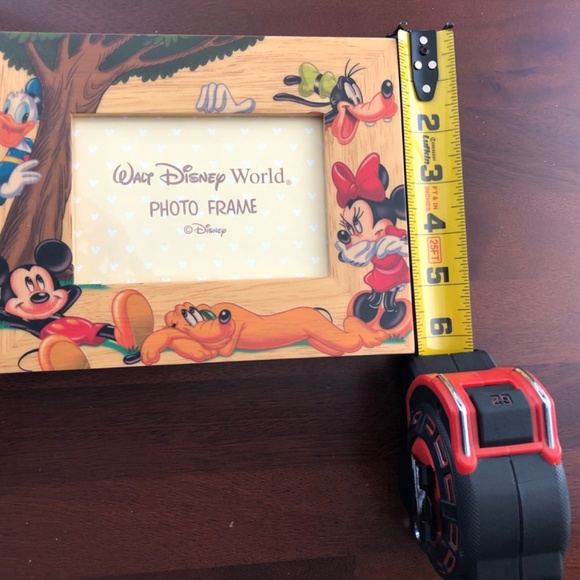 Vintage Walt Disney World 4" x 6" photo picture frame NIB Mickey Mouse - Picture 4 of 5